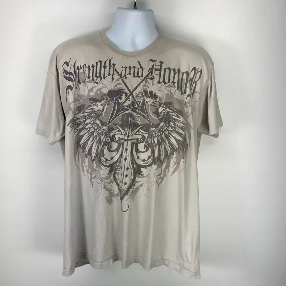 Chemistry wings felt graphics T Shirt Mens size XXL
